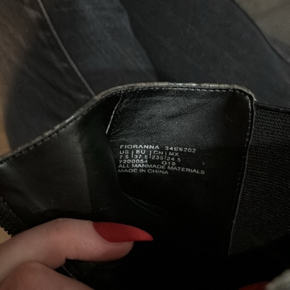 Calvin Klein snake print ankle boot - Picture 8 of 8